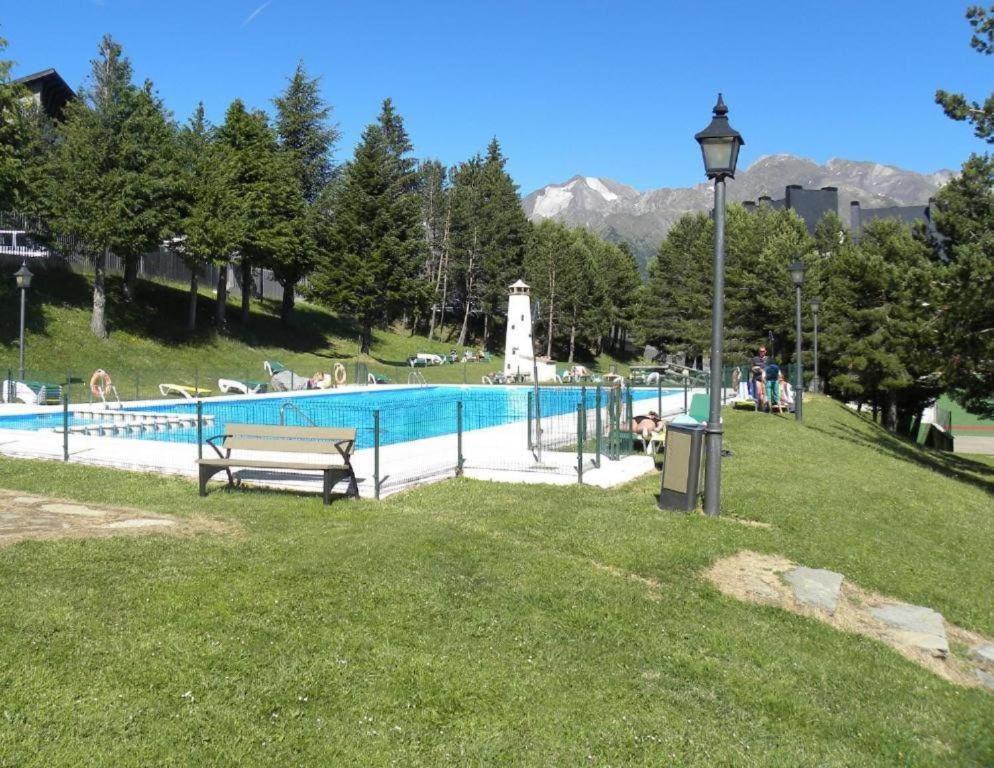 Estudio En Formigal Con Vistas A Las Pistas De Esqui Y Garaje - Esquia Sin Llaves Exterior foto